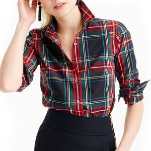 J Crew Slim Fit Stewart Tartan Shirt